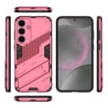 Miniatyrbild 5 av 6: Samsung Galaxy S25 Skal Kickstand Hybrid Armor Rosa