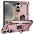 Miniatyrbild 1 av 6: Samsung Galaxy S25 Skal Armor Ring Hybrid Roséguld