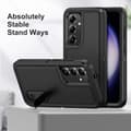Miniatyrbild 5 av 6: Samsung Galaxy S25 Skal Extreme Hybrid Kickstand Svart