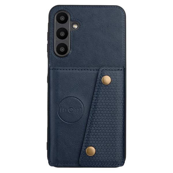 Samsung Galaxy A26 5G Skal Läder Med Kortfack Och Magnet