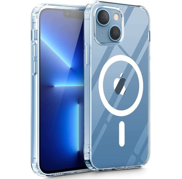 iPhone 14 MagSafe Skal Transparent - Premium