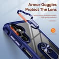 Miniatyrbild 6 av 6: Samsung Galaxy A16/A26 5G Skal Shockproof Ring Hybrid Blå