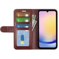 Miniatyrbild 2 av 6: Samsung Galaxy A26 5G Fodral Crazy Horse Läder Brun