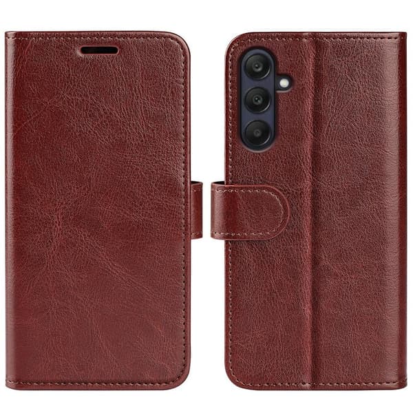 Samsung Galaxy A26 5G Fodral Crazy Horse Läder Brun