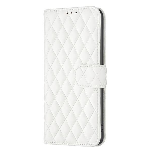 Samsung Galaxy S25 Ultra Fodral Diamond Läder Vit