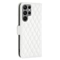 Miniatyrbild 5 av 6: Samsung Galaxy S25 Ultra Fodral Diamond Läder Vit
