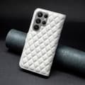 Miniatyrbild 6 av 6: Samsung Galaxy S25 Ultra Fodral Diamond Läder Vit