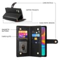 Miniatyrbild 6 av 6: Samsung Galaxy A16 / A26 5G Fodral Med Kortfack Svart