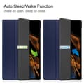 Miniatyrbild 3 av 6: Galaxy Tab S10 Ultra/S9 Ultra/S8 Ultra Fodral Tri-Fold Blå