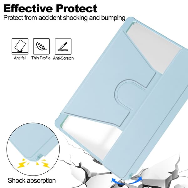 Samsung Galaxy Tab S10 Plus Fodral 360° Rotation Blå