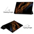 Miniatyrbild 4 av 6: Galaxy Tab S10 Ultra/S9 Ultra/S8 Ultra Fodral Tri-Fold Svart
