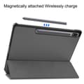 Miniatyrbild 6 av 6: Galaxy Tab S10 Plus/S9 Plus/S9 FE Plus Fodral Tri-Fold Grå