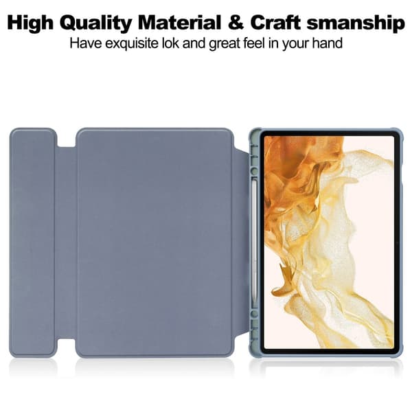 Samsung Galaxy Tab S10 Plus Fodral 360° Rotation Lila