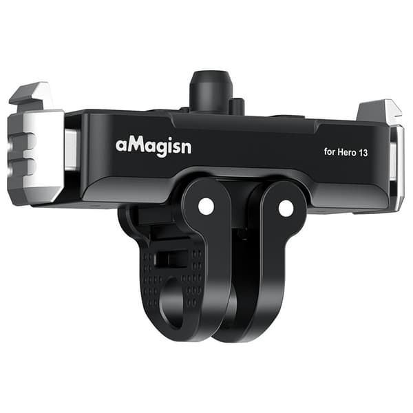 AMAGISN Magnetiskt Quick Relese Fäste För Action Kamera Svart