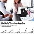 Miniatyrbild 3 av 6: Samsung Galaxy Tab S10 Plus Fodral 360° Rotation Svart