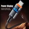 Miniatyrbild 3 av 6: ESSAGER 1 m 100W 7A USB-C Laddningskabel Svart