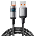 Miniatyrbild 1 av 6: ESSAGER 1 m 100W 7A USB-C Laddningskabel Svart