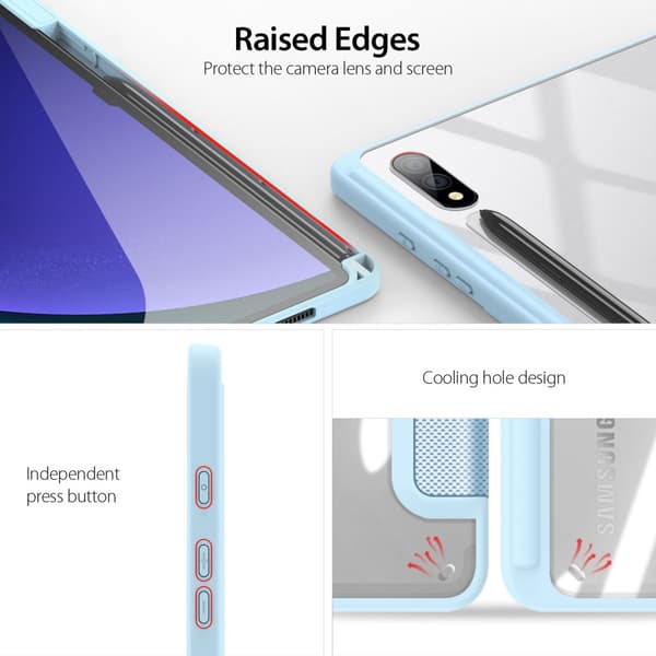 DUX DUCIS Galaxy Tab S10 Plus/S9 Plus/S9 FE Plus Fodral TOBY