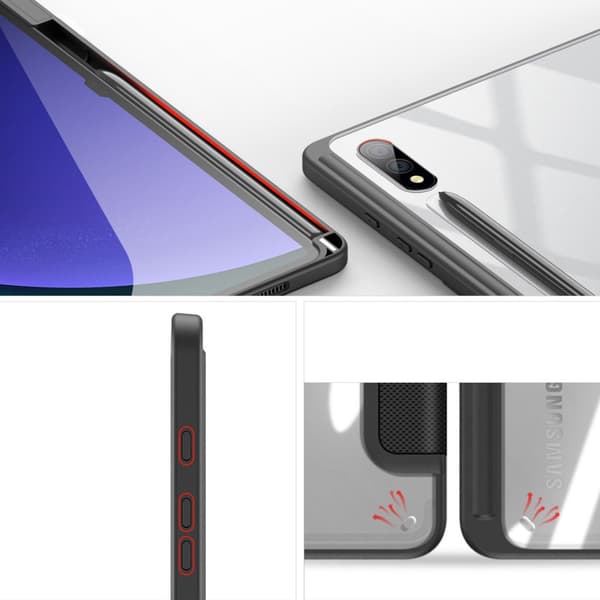 DUX DUCIS Galaxy Tab S10 Plus/S9 Plus/S9 FE Plus Fodral TOBY