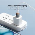 Miniatyrbild 5 av 6: ESSAGER USB-C Till USB-A Adapter Grå