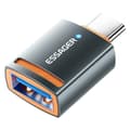 Miniatyrbild 1 av 6: ESSAGER USB-C Till USB-A Adapter Grå