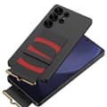 Miniatyrbild 5 av 6: GKK Galaxy S25 Ultra Skal Med Strap Hybrid Svart