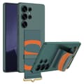 Miniatyrbild 1 av 6: GKK Galaxy S25 Ultra Skal Med Strap Hybrid Grön