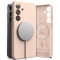 Miniatyrbild 4 av 6: Ringke Galaxy S25 Plus Skal MagSafe Silicone Pink Sand