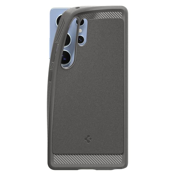 Spigen Galaxy S25 Ultra Skal MagSafe Rugged Armor Marble Grey