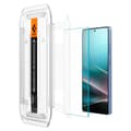 Miniatyrbild 6 av 6: Spigen Galaxy S25 Ultra 2-PACK GLAS.tR "Ez Fit" Skärmskydd