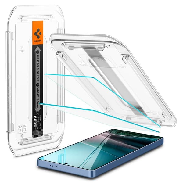 Spigen Galaxy S25 Ultra 2-PACK GLAS.tR "Ez Fit" Skärmskydd