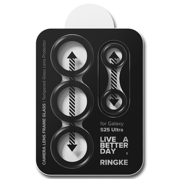 Ringke Samsung Galaxy S25 Ultra 2-PACK Linsskydd Svart