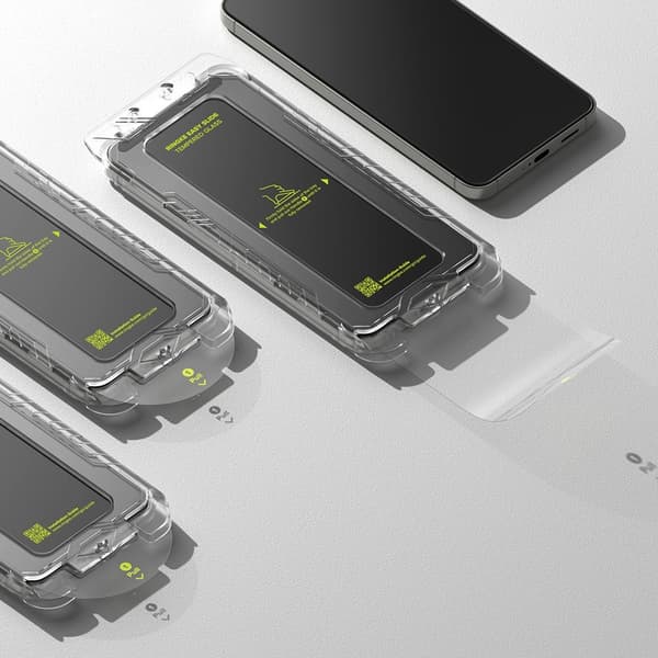 Ringke Galaxy S25 / S24 2-PACK Easy Slide Skärmskydd Härdat Glas