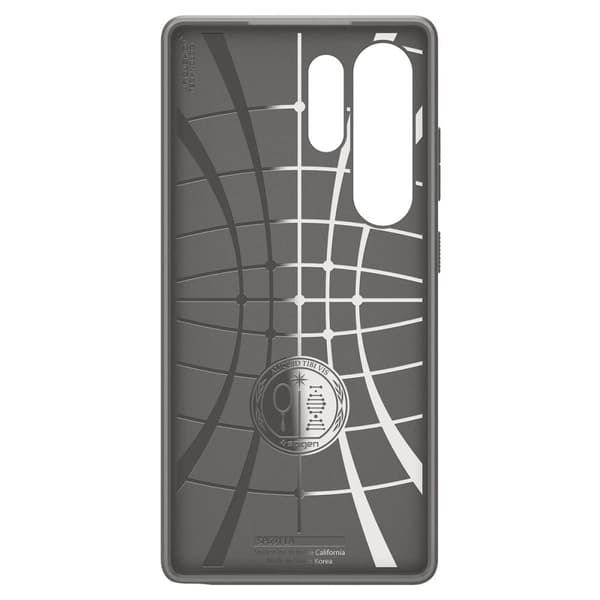 Spigen Galaxy S25 Ultra Skal Liquid Air Marble Grey