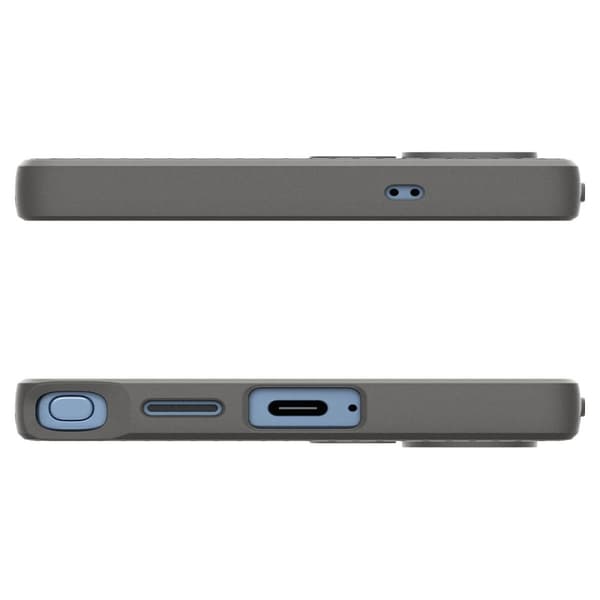 Spigen Galaxy S25 Ultra Skal Liquid Air Marble Grey
