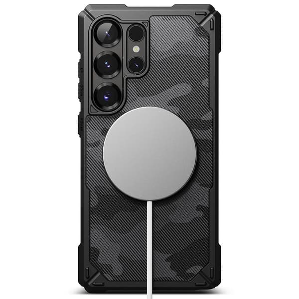 Ringke Galaxy S25 Ultra Skal MagSafe Rugged Gear Camo Svart