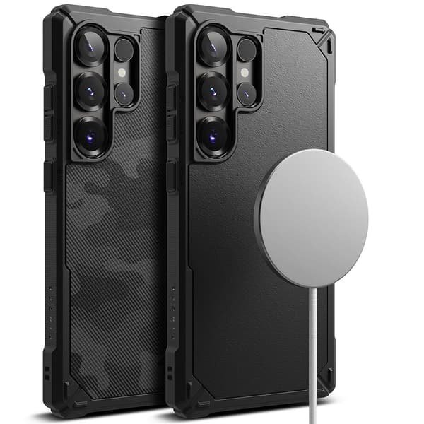 Ringke Galaxy S25 Ultra Skal MagSafe Rugged Gear Camo Svart