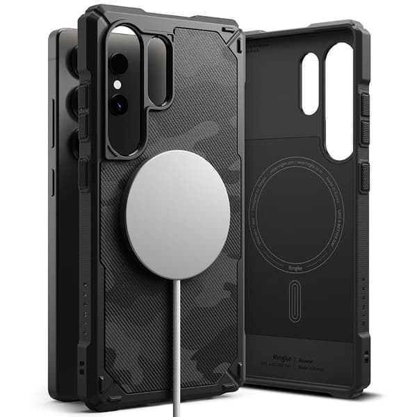 Ringke Galaxy S25 Ultra Skal MagSafe Rugged Gear Camo Svart