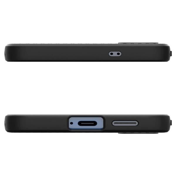 Spigen Galaxy S25 Skal Liquid Air Matt Svart