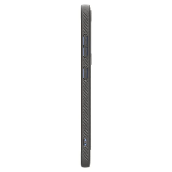 Spigen Galaxy S25 Skal MagSafe Rugged Armor Marble Grey