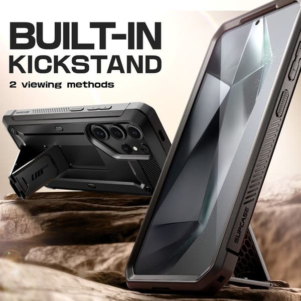 Supcase Galaxy S25 Ultra Skal 2-SET Unicorn Beetle Pro Svart