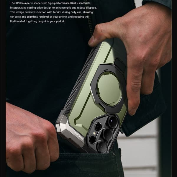 Supcase Galaxy S25 Ultra Skal MagSafe UB Grip Guldan