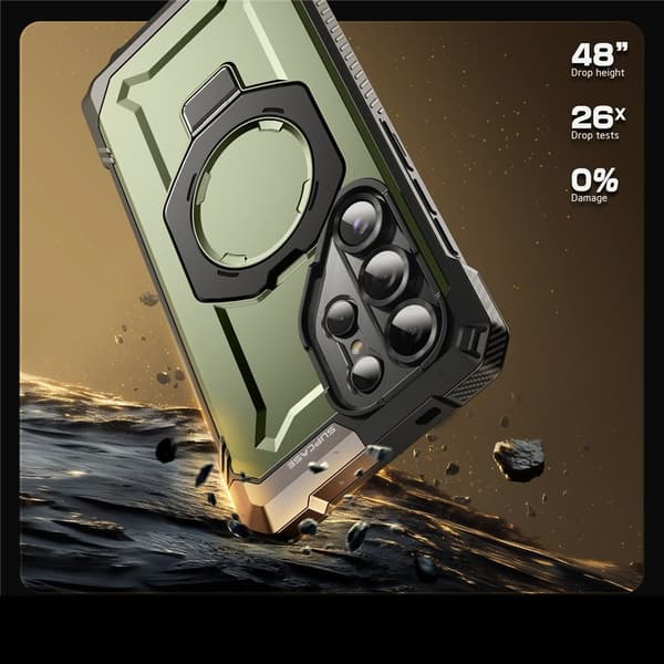 Supcase Galaxy S25 Ultra Skal MagSafe UB Grip Guldan