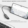 Miniatyrbild 3 av 6: YESIDO USB-C Hane - USB-A Hona Adapter Kabel Svart
