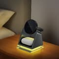 Miniatyrbild 5 av 6: Tech-Protect 3in1 15W Qi Magnetisk MagSafe Laddare Svart