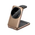Miniatyrbild 2 av 6: Tech-Protect 3in1 15W Qi MagSafe Vikbar Laddare Desert Gold