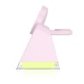 Miniatyrbild 4 av 6: Tech-Protect 3in1 15W Qi Magnetisk MagSafe Laddare Baby Pink