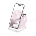 Miniatyrbild 6 av 6: Tech-Protect 3in1 15W Qi Magnetisk MagSafe Laddare Baby Pink