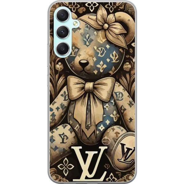 Samsung Galaxy A34 Genomskinligt Skal LV Teddy