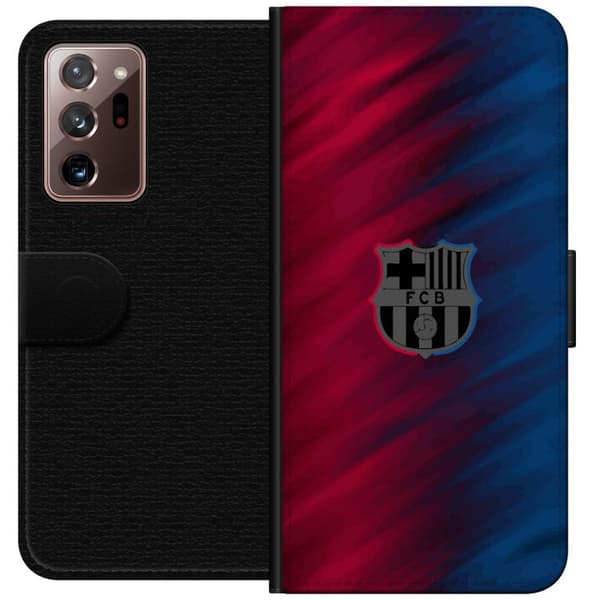 Samsung Galaxy Note20 Ultra Lompakkokotelo FC Barcelona